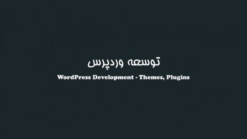 توسعه قالب ها و پلاگین های وردپرس